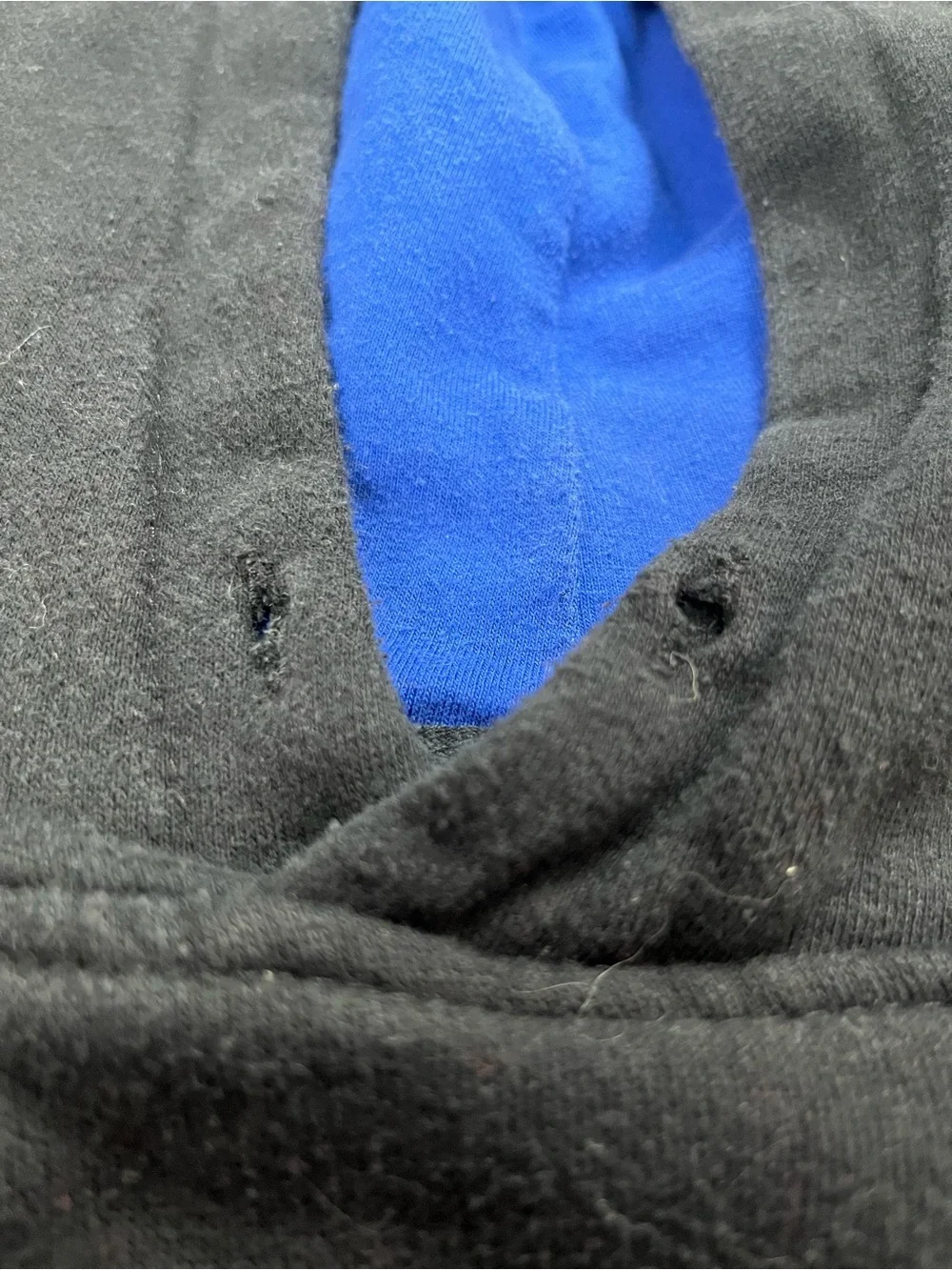 VTG Duke Blue Devils Hoodie Black Stadium Athletics Embroidered NCAA Men’s XL.